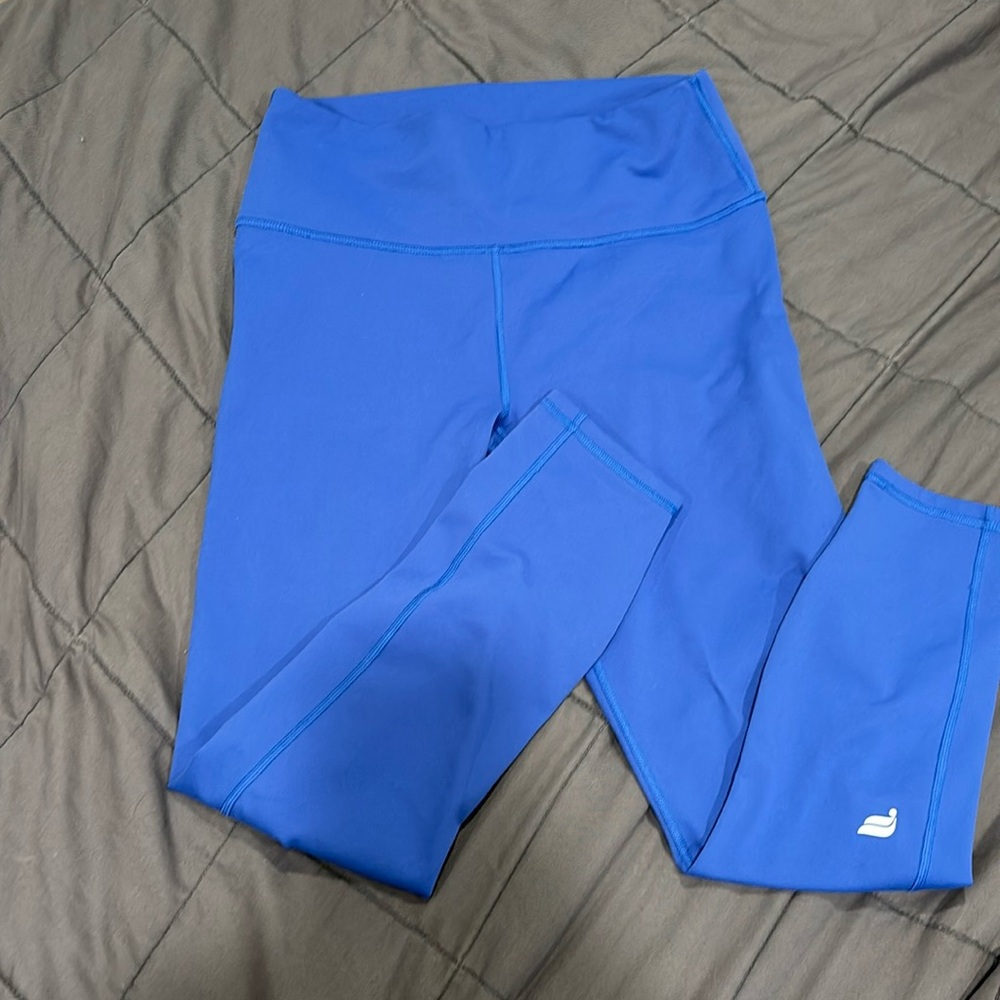 Blue leggings